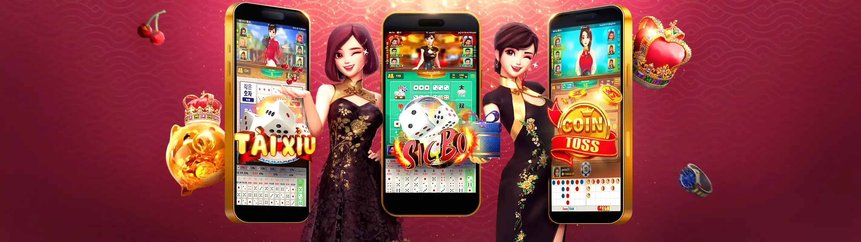 Hình ảnh banner hướng dẫn cá cược trực tuyến vsbet với các trò chơi đa dạng